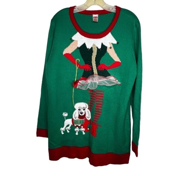 Holiday Time Christmas Sweater - Picture 1 of 5